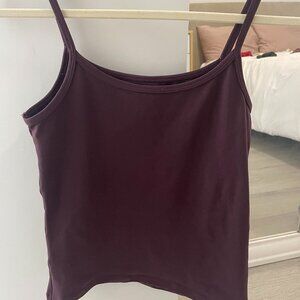 Maroon tank